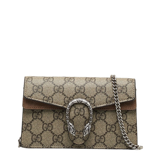 Gucci GG Supreme Dionysus Chain Diagonal Shoulder Bag